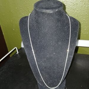 Sterling Silver Adjustable Diamond Cut Twisted Criss-cross Chain